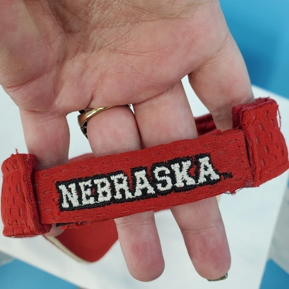 Zephyr Nebraska Cornhuskers adjustable strap red golf hat OS